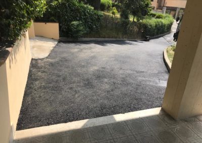 Asfaltatura strada condominiale - Dicomano